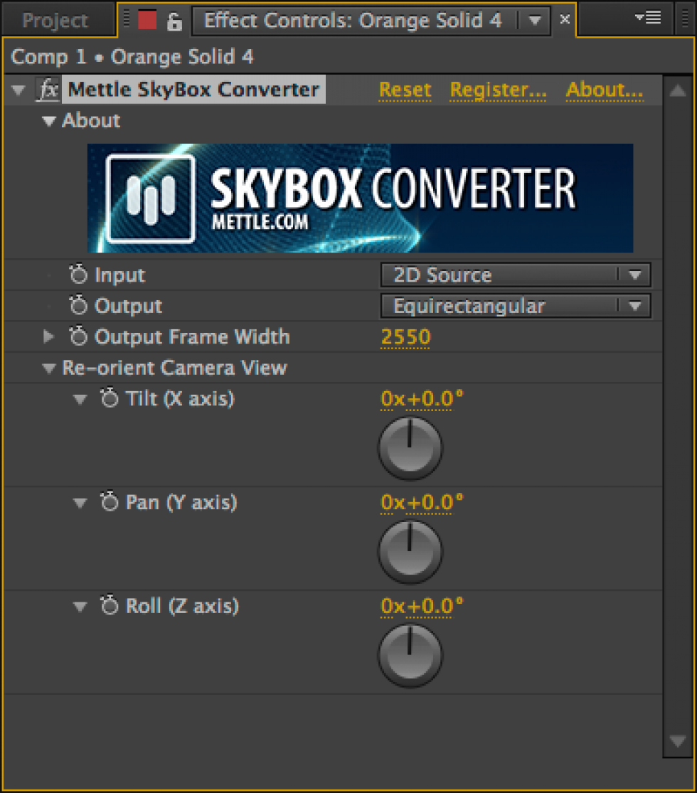 skybox converter after effects download
