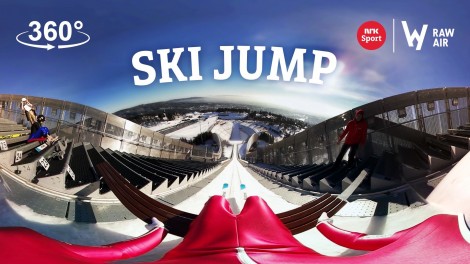 Ski jumping 360°