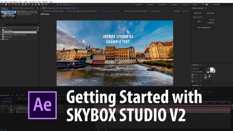 skybox mettle tutorial after effects text animation