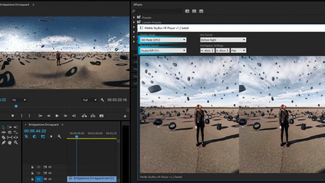 NEW! SkyBox VR Player Supports Oculus CV1 | Mettle
